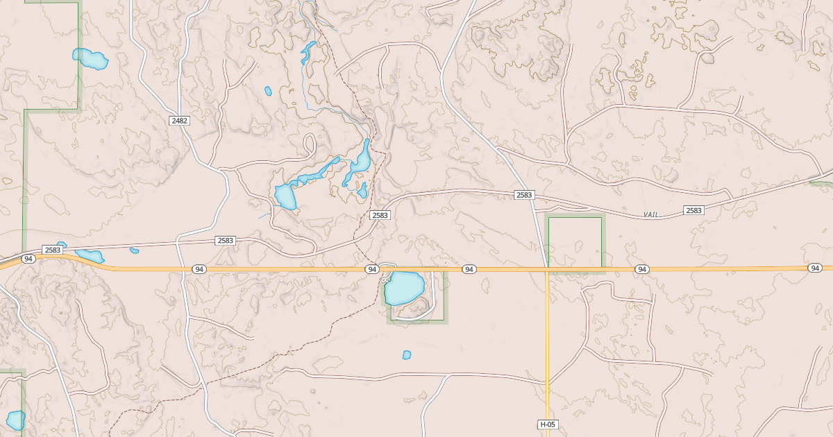 Map preview of PONDS