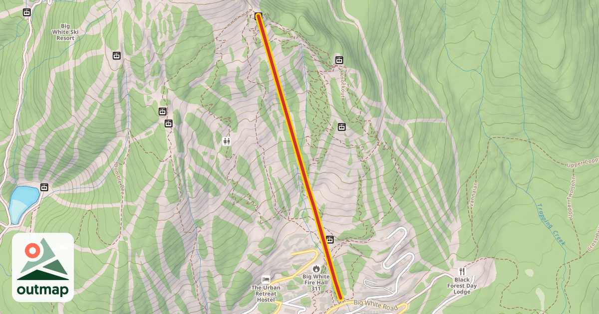 Map of Bullet Express
