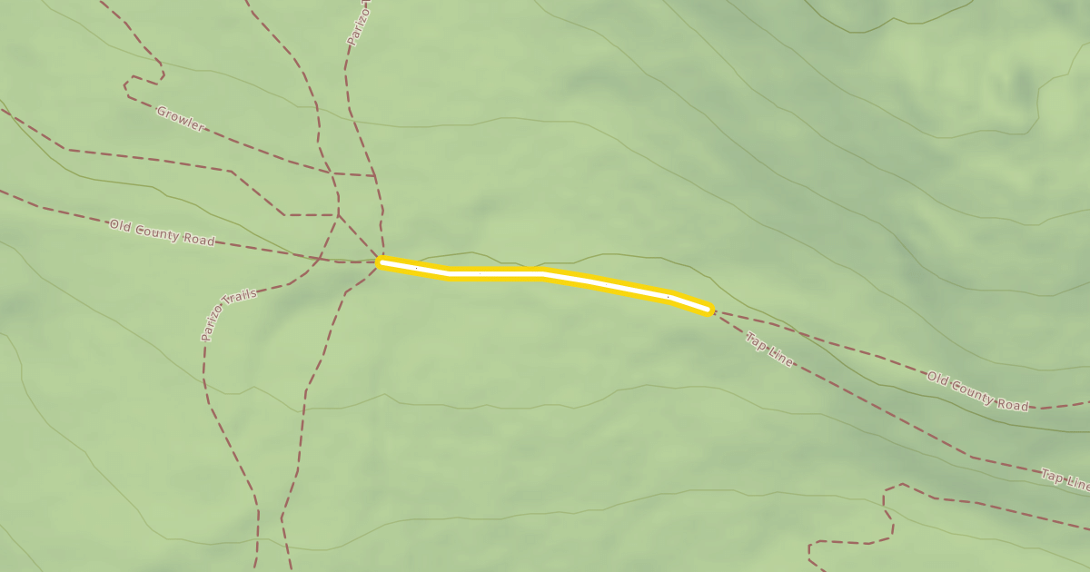 Map preview of Old County Road