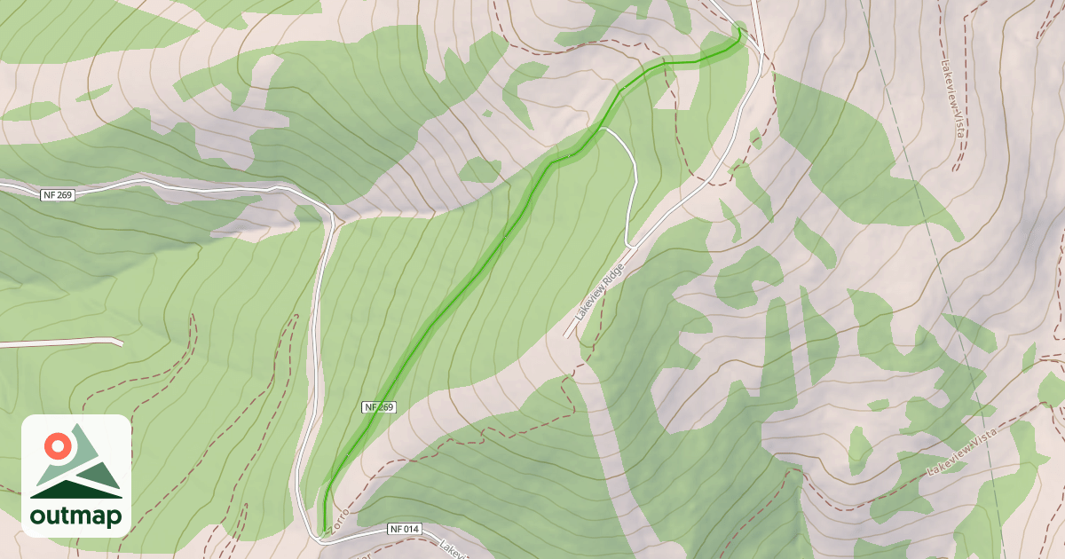 Map of Cat Track