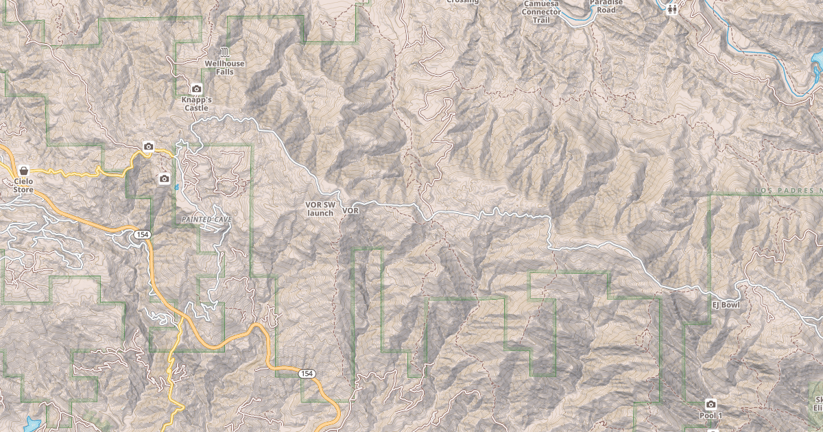 Map preview of EAST CAMINO