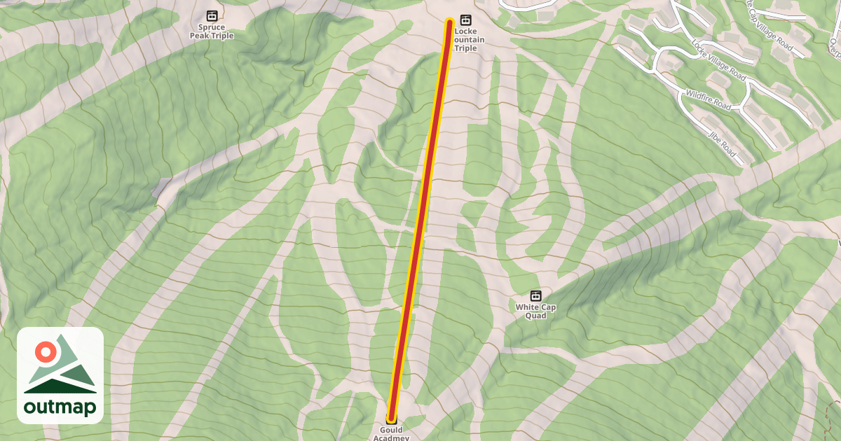 Map of Gould Acadmey Surface Lift