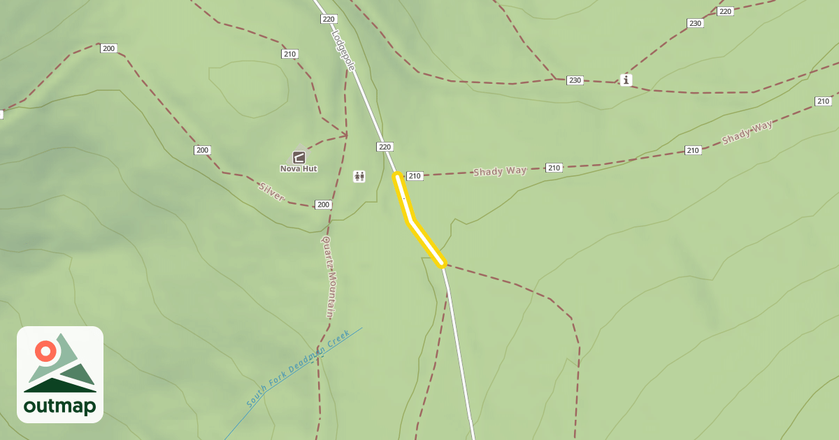 Map of Lodgepole