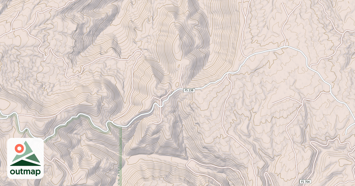 Map of EAGLE KNOB