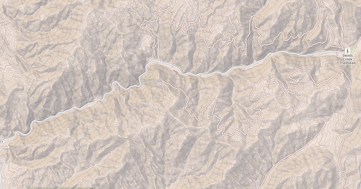 Map preview of RATTLESNAKE CREEK