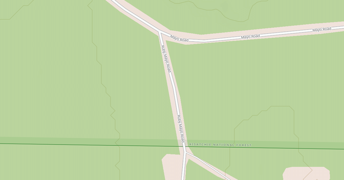 Map preview of USFS Motor Vehicle Use Map Roads {6EB49619-7DD5-4660-90FF-EE0A4F618CF5}