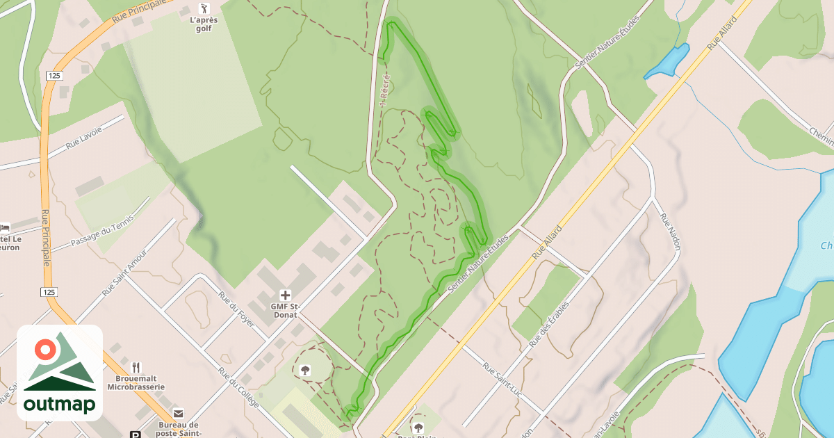 Map of 1 Récré