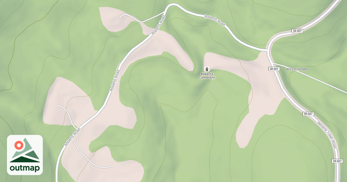 Map of BIG PINEY MOUNTAIN