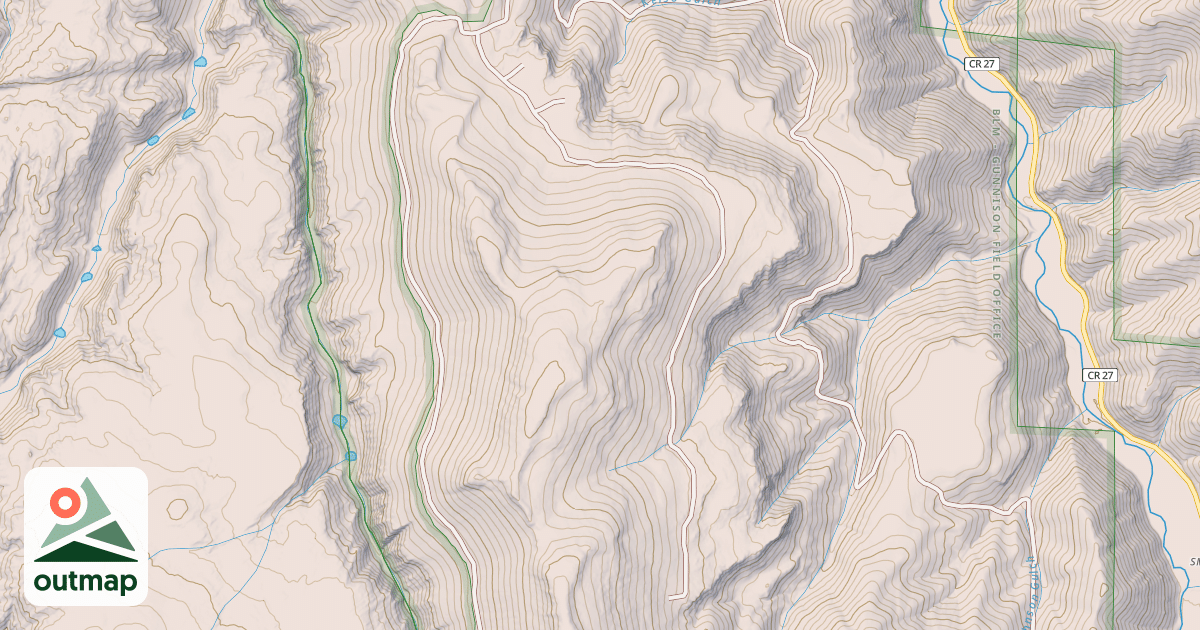Map of BLM National GTLF Public Motorized Roads 6504ed97-b5a6-435e-92c8-69c69c9a977a