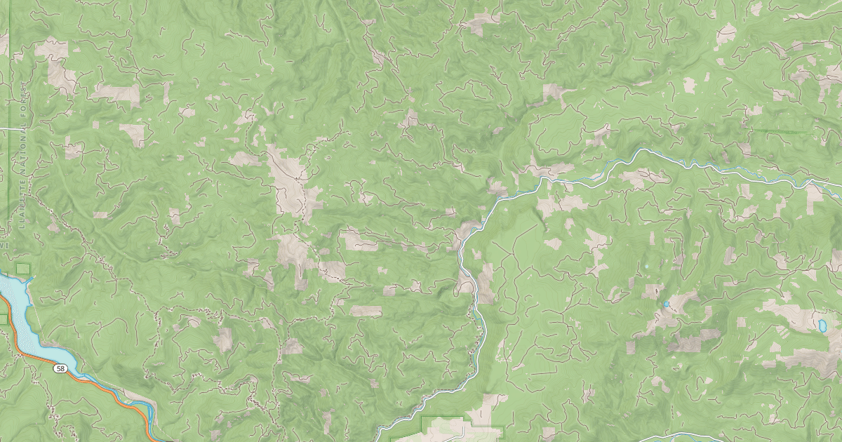 Map preview of ALPINE RIDGE