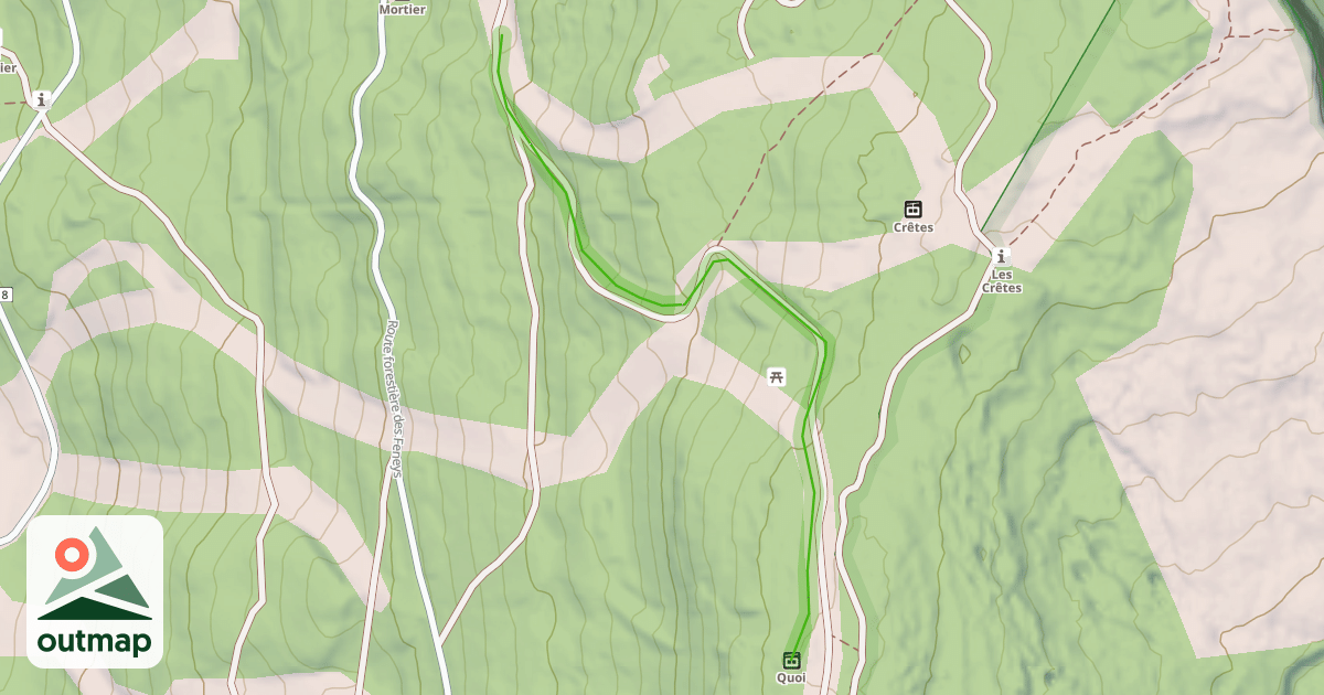 Map of Marmottes
