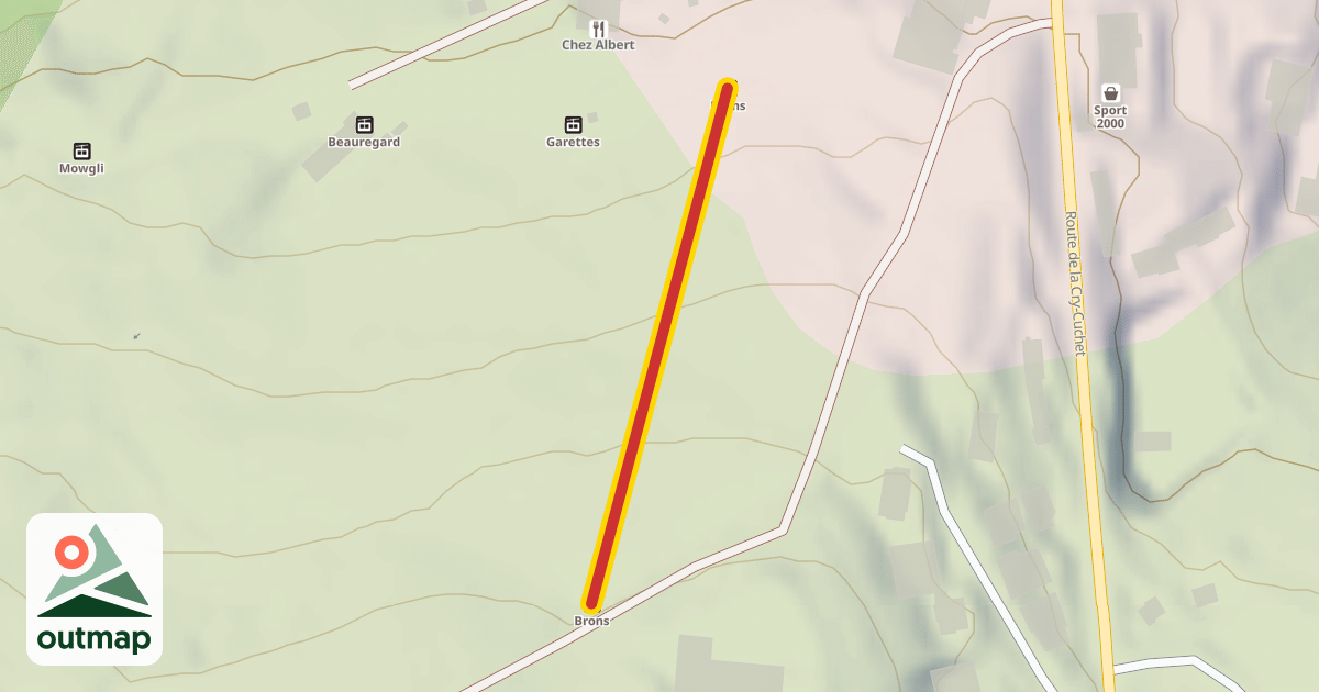 Map of Brons