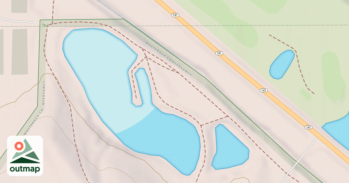 Map of Town Loop Trail