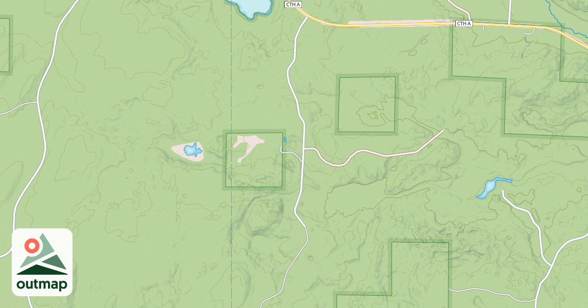 Map of COUNTY A SPUR 2547