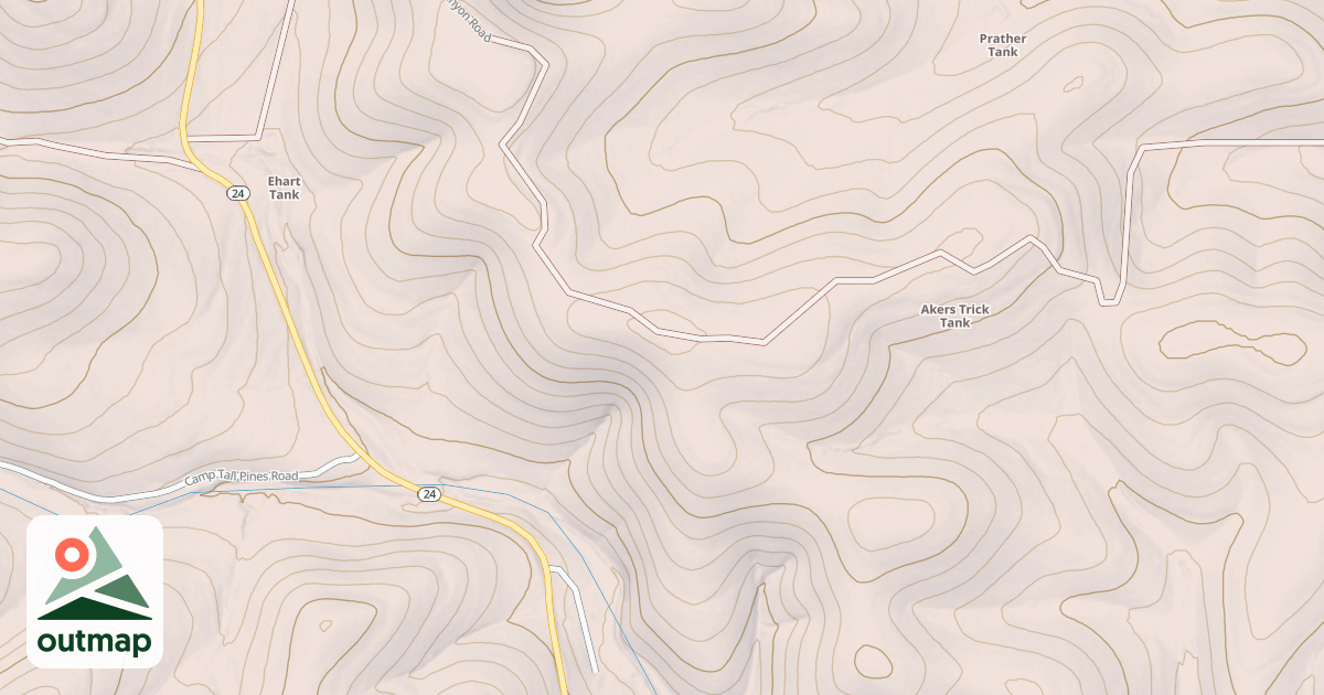 Map of USFS National Forest System Roads {1488C675-8459-4262-BA64-92BCFD41DA72}