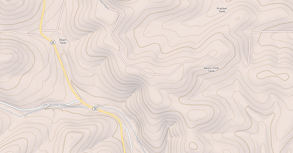 Map preview of USFS National Forest System Roads {1488C675-8459-4262-BA64-92BCFD41DA72}