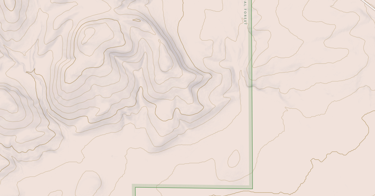 Map preview of USFS National Forest System Roads {3E667EE3-8CF4-4129-B73E-01A9DB73B538}