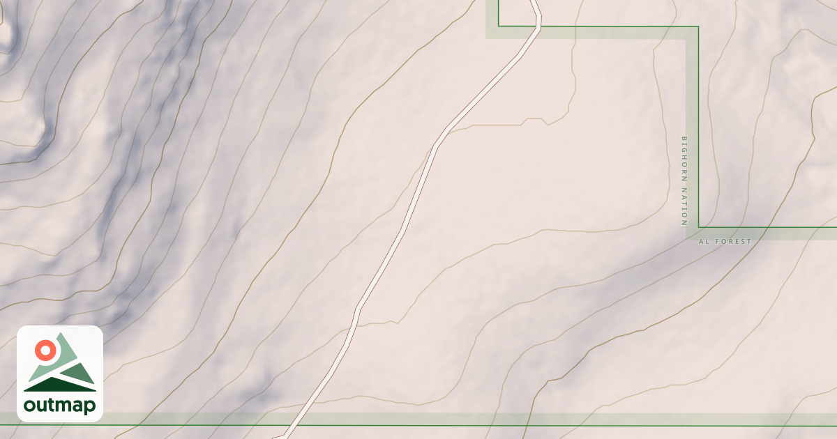 Map of SAND DRAW