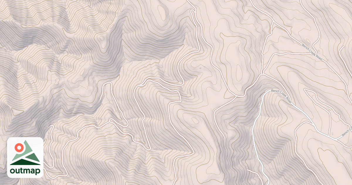 Map of FOURTH GULCH