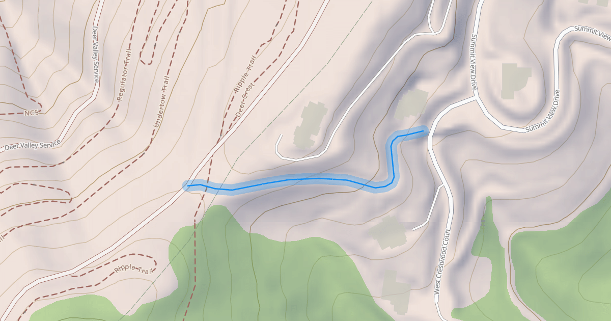 Map preview of Home run