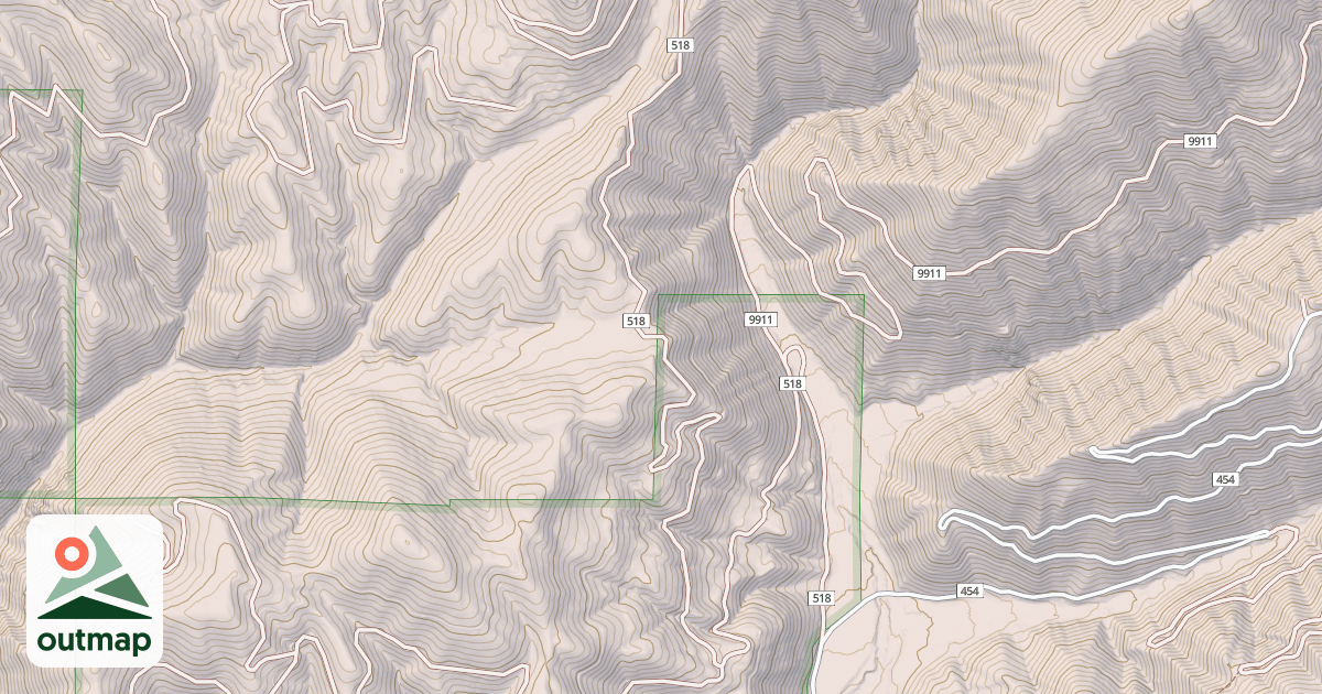 Map of MILLER MTN ALICE CRK