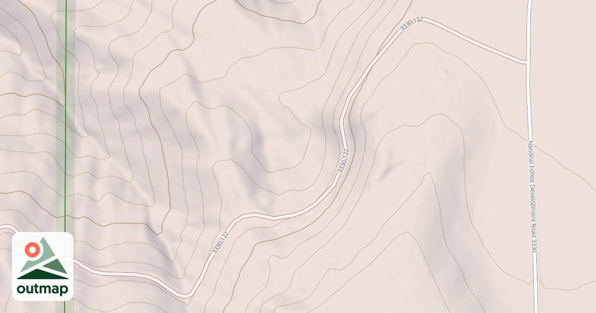 Map of GRASSHOPPER FLATS