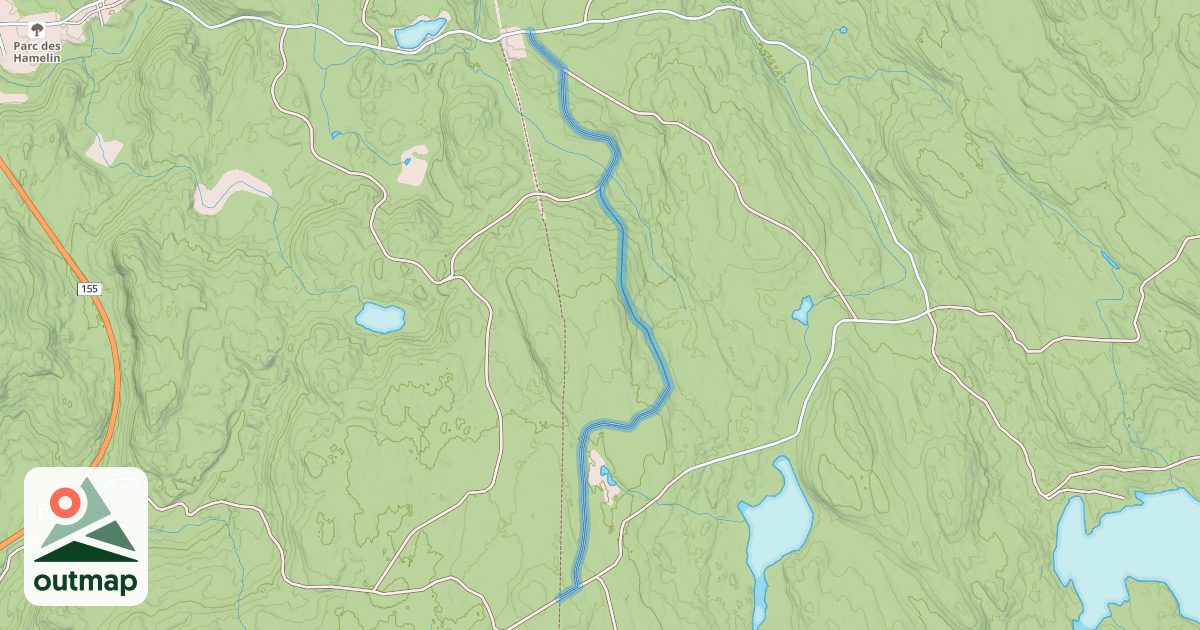 Map of 46- Chemin apres le Gazoduc
