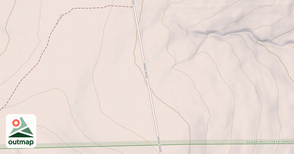 Map of Old Westerfield Road