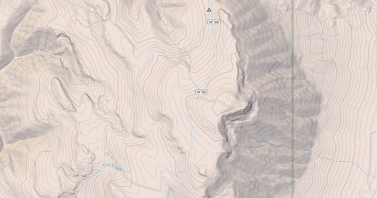 Map preview of USFS National Forest System Roads {C900C877-7243-4CAE-A17B-EA06401FBD46}