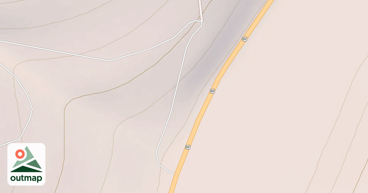 Map of NUGGET CREEK