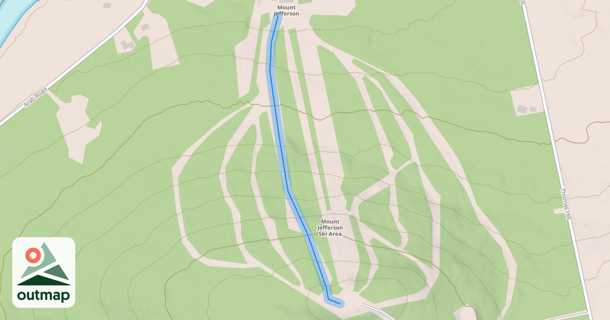 Map of Birch Run