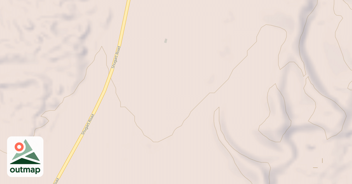 Map of Hackberry Trail System - Dunes Access