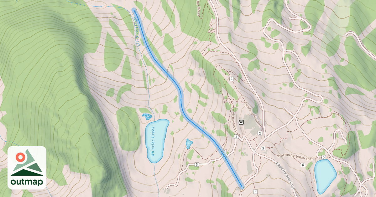 Map of Little Red Run