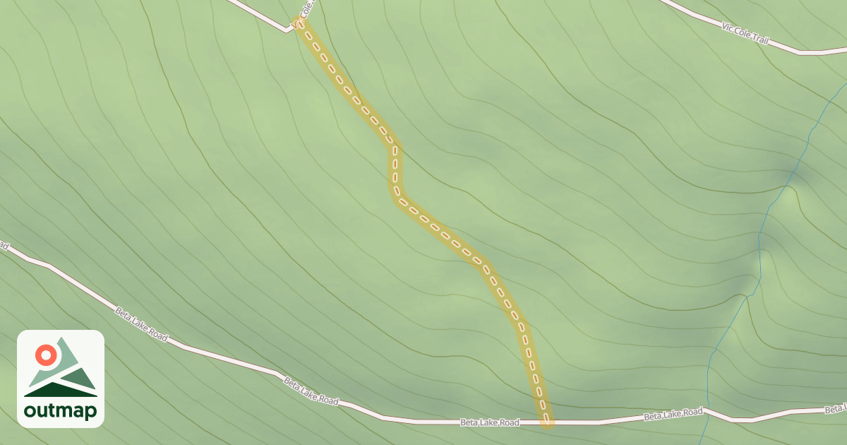 Map of Acorn Trail