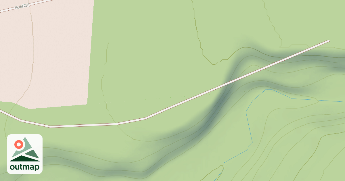 Map of USFS Motor Vehicle Use Map Roads {03EEBECB-D865-4526-B639-D5D63093A139}