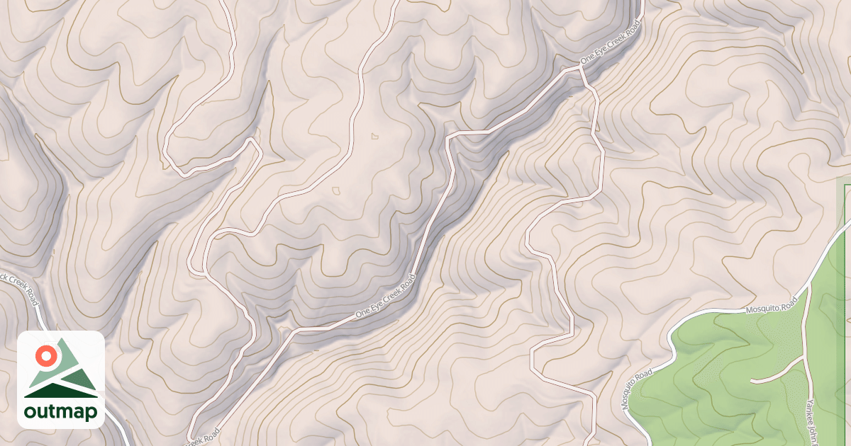 Map of Crosier Run