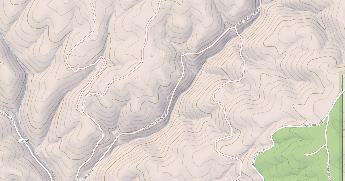 Map preview of Crosier Run