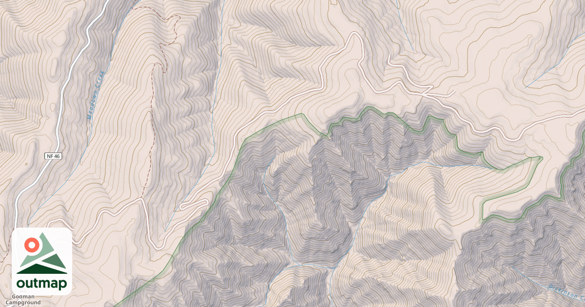 Map of GODMAN-TEEPEE