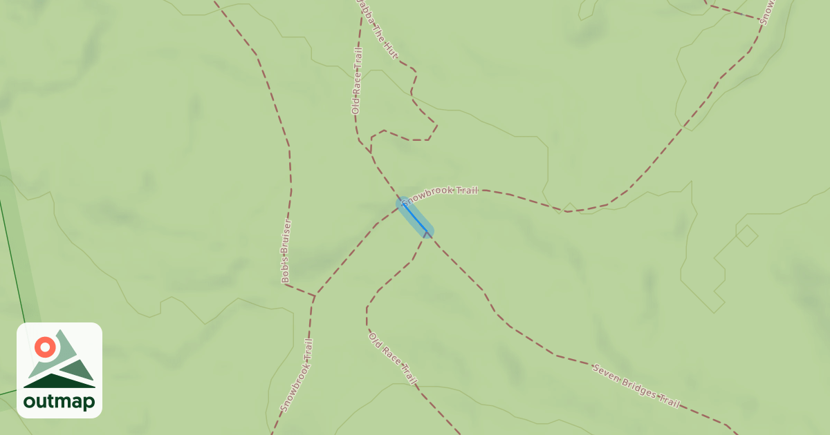 Map of Old Race Trail