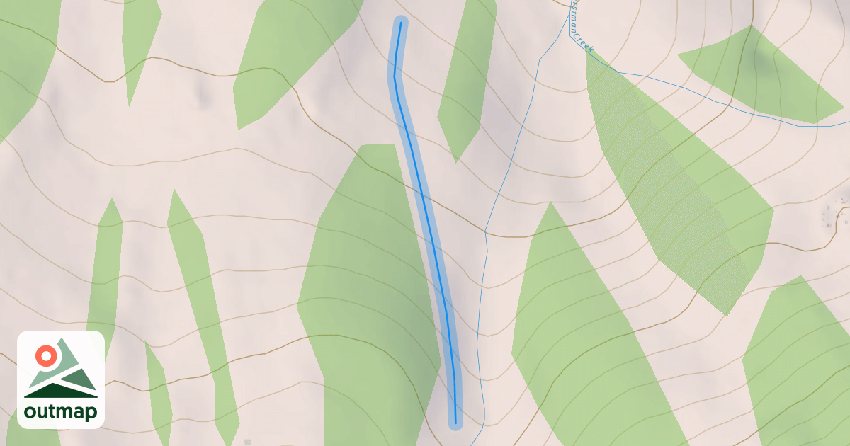 Map of Cougar Milk Connector