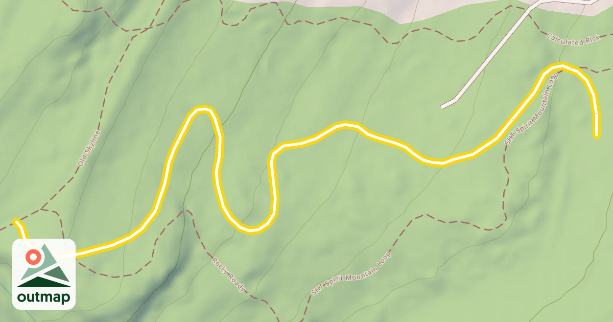Map of Nordic Connector Trail
