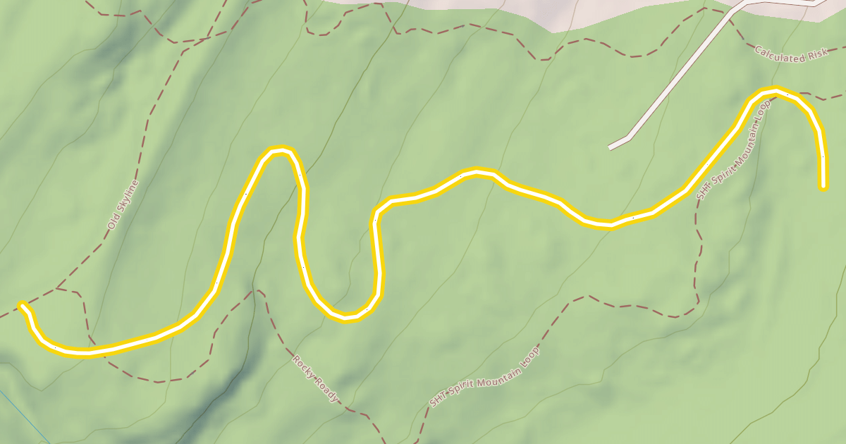 Map preview of Nordic Connector Trail