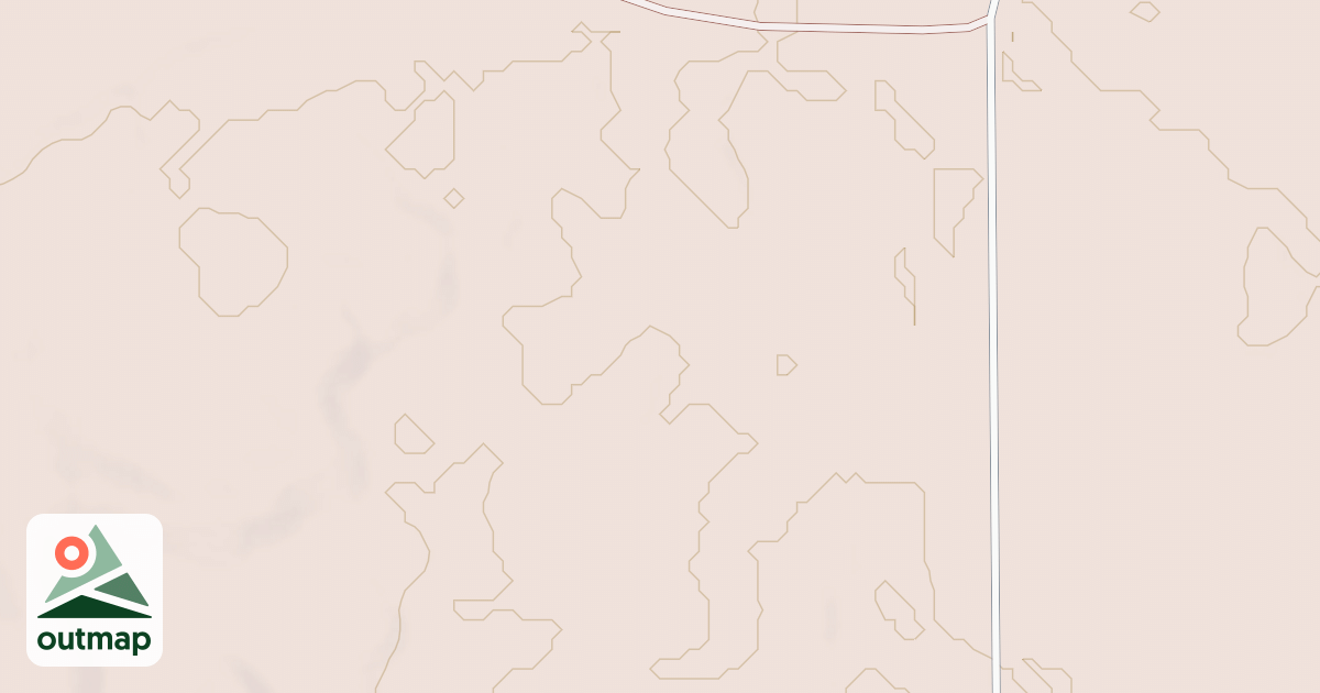 Map of General C.C. Andrews State Forest Trails