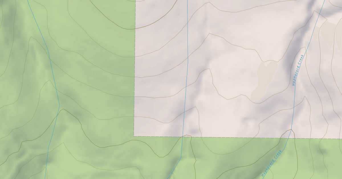 Map preview of ELK RETREAT SPUR