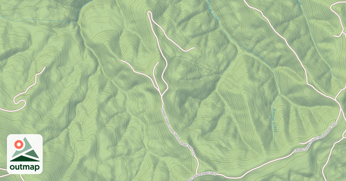 Map of USFS Motor Vehicle Use Map Roads {7AADC6E1-31E2-4113-9B3D-63CDD452EF9A}