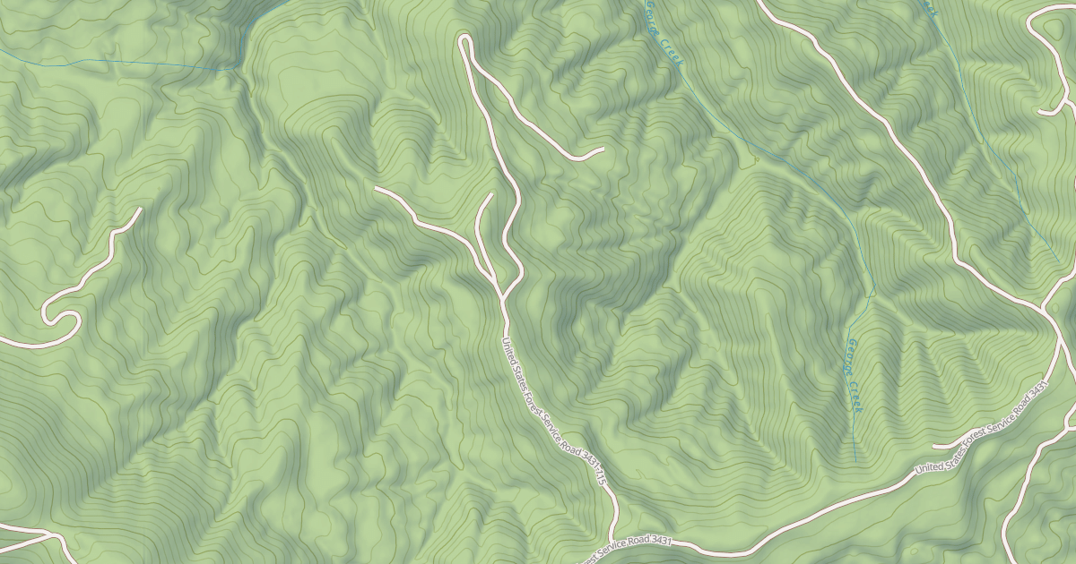 Map preview of USFS Motor Vehicle Use Map Roads {7AADC6E1-31E2-4113-9B3D-63CDD452EF9A}