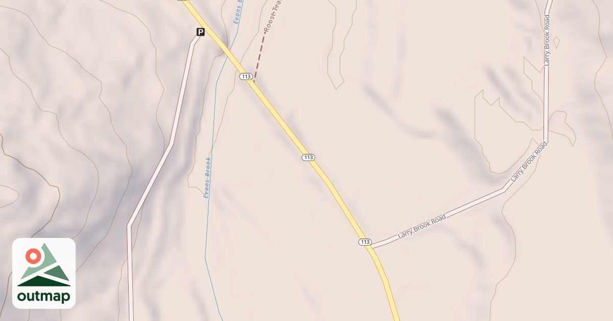 Map of Evans Notch Snomo Corr19/its80