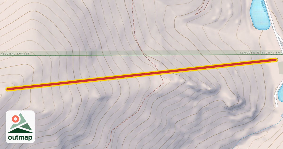 Map of Elk Quad Chair #8