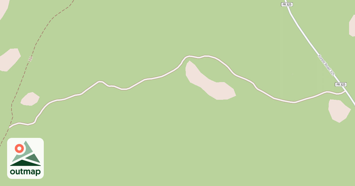 Map of USFS Motor Vehicle Use Map Roads {FE5EC86F-DCF4-4DD4-BE75-485E1D361397}