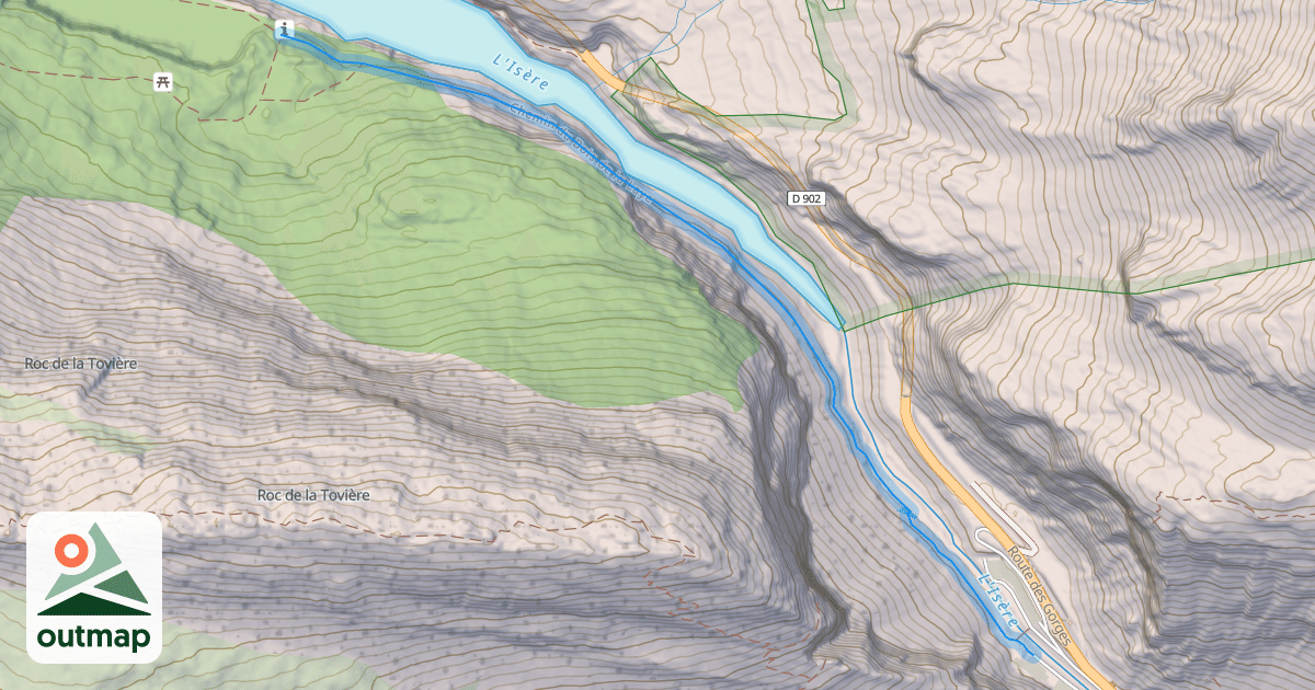 Map of Chemin du Bois de la Laye